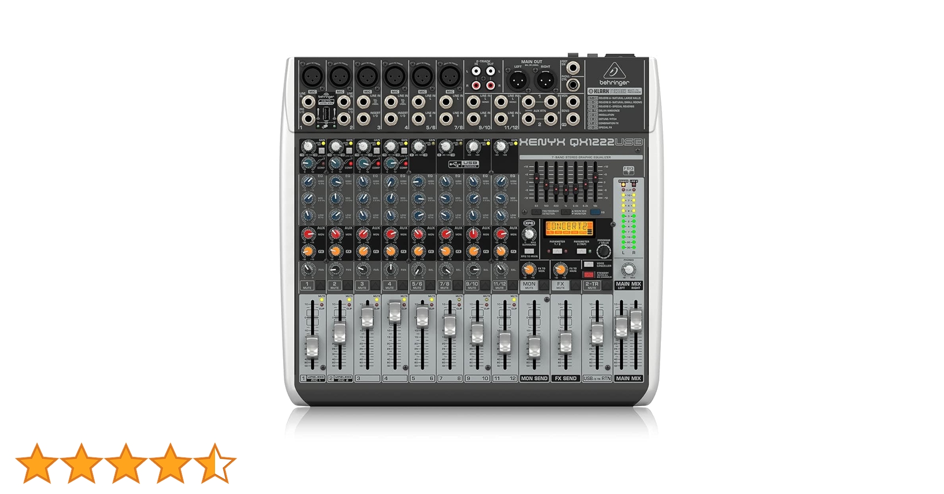 Amazon | BEHRINGER ベリンガー QX1222USB マルチエフェクター搭載USB